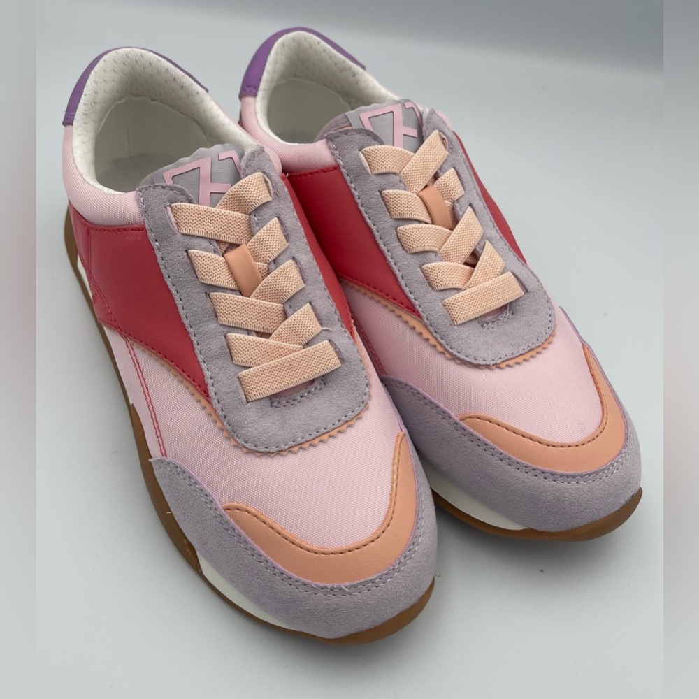 Franco Sarto Women’s Suede Casual Brescia Sneaker Multi-Color 5M NWOT